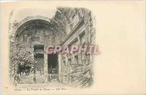 Cartes postales Nimes Le Temple de Diane