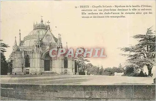 Ansichtskarte AK Dreux Chapelle St Louis Sepulture de la familie d'Orleans