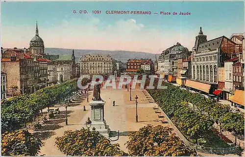 Cartes postales G d'O Clermont Ferrand Place de Jaude