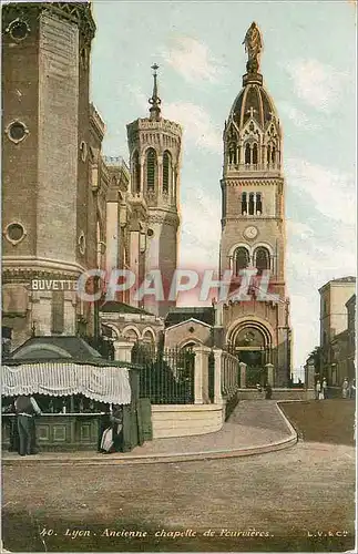 Cartes postales Lyon Ancienne chapelle de Fourviere