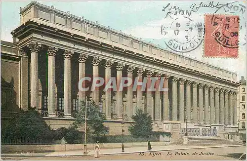 Cartes postales Lyon Le Palais de Justice