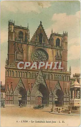 Cartes postales Lyon La Cathedrale Saint Jean