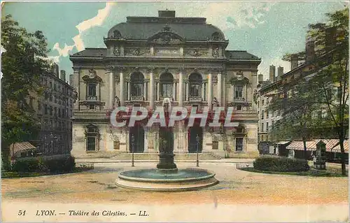 Cartes postales Lyon Theatre des Celestins