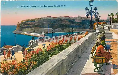 Cartes postales Monte Carlo Les Terrasses du Casino