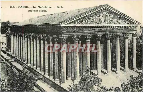 Cartes postales Paris La Madeleine