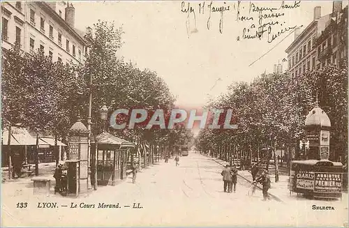 Cartes postales Lyon Le Cours Morand