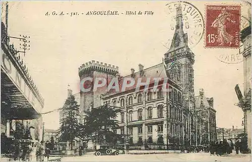 Cartes postales Angouleme Hotel de Ville