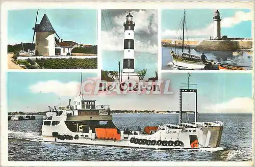 Cartes postales moderne Sur la Cote de Lumiere Ile d'Oleron Bac Bateau Pahre