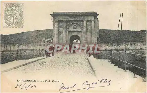 Cartes postales La Rochelle Porte Royale