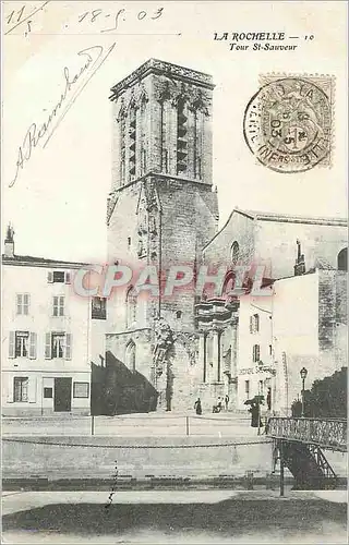 Cartes postales La Rochelle Tour St Sauveur
