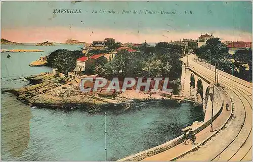 Cartes postales Marseille La Corniche Pont de la Fausse monnaie