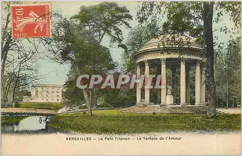 Ansichtskarte AK Versailles Le Petit Trianon Le Temple de l'Amour