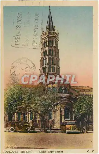 Cartes postales Toulouse Hte Gar Eglise Saint Sernin