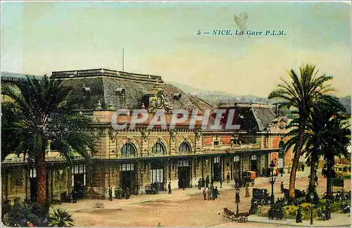 Cartes postales Nice La Gare PLM