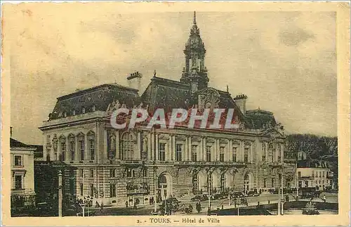 Cartes postales Tours Hotel de Ville