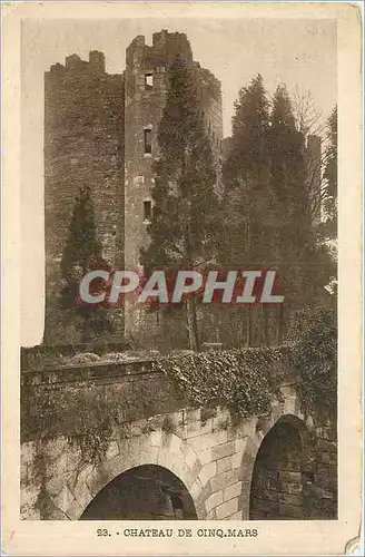 Cartes postales Chateau de Cinq Mars