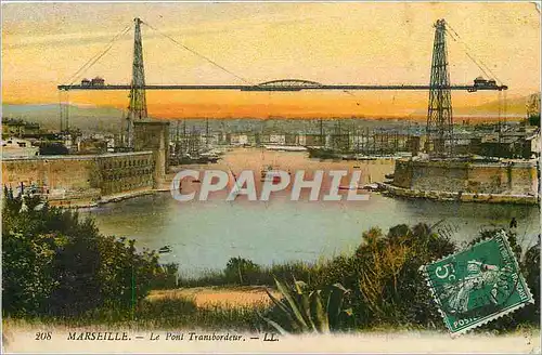 Cartes postales Marseille Le Pont Transbordeur