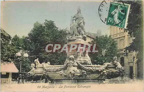 Cartes postales Marseille La Fontaine Estrangin