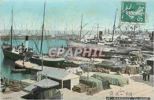 Cartes postales Marseille La Joliette Bateaux