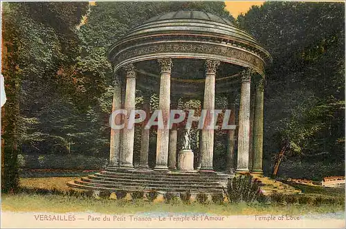 Ansichtskarte AK Versailles Parc du Petit Trianon Le Temple de l'Amour