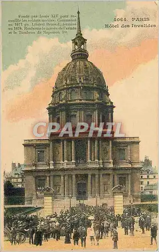 Cartes postales Paris Hotel des Invalides