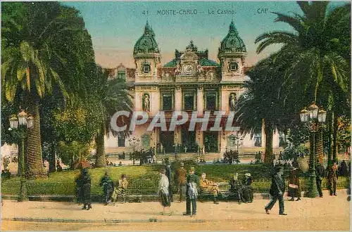 Cartes postales Monte Carlo Le Casino