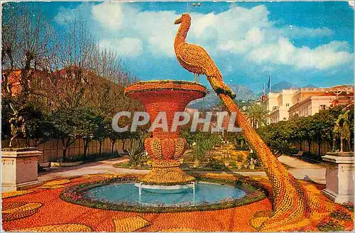 Cartes postales moderne Menton AM Motif compose oranges et de citrons