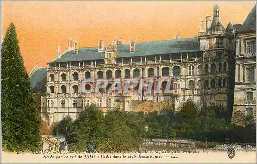 Cartes postales Blois L et L Le Chateau Facade nord