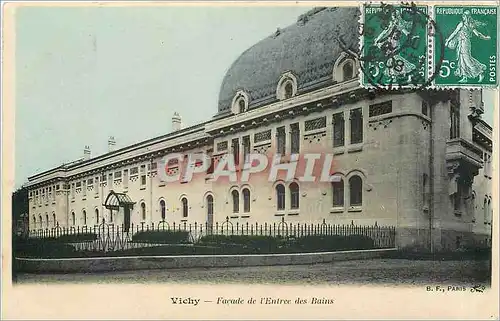 Ansichtskarte AK Vichy Facade de l'Entree des Bains