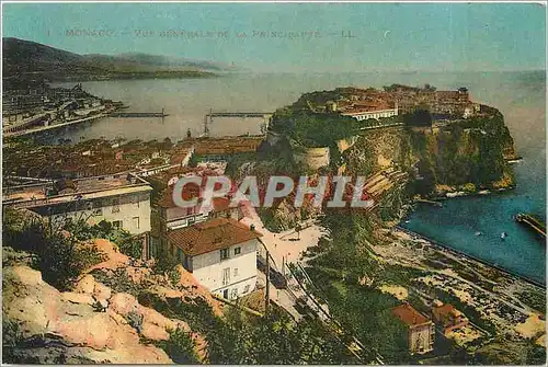 Cartes postales Monaco Vue Generale La Principaute