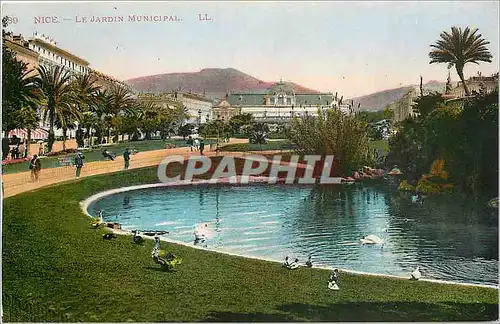 Cartes postales Nice Le Jardin Municipal