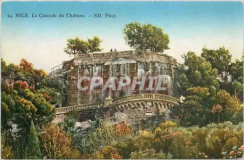 Cartes postales Nice La Cascade du Chateau