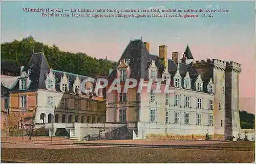 Ansichtskarte AK Villandry I et L Le Chateau Cote Nord