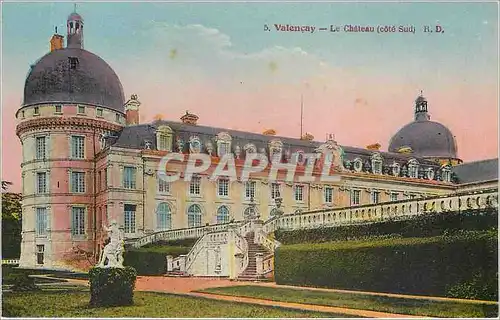Cartes postales Valencay Le Chateau Cote Sud