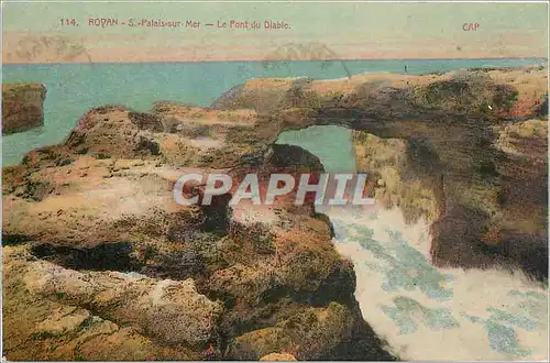 Cartes postales Royan S Palais Mer Le Pont du Diable