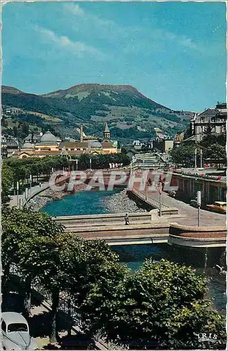 Cartes postales La Bourboule P de D Vue sur la Dordogne