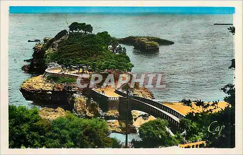 Cartes postales Biarritz Le Rocher de Basta