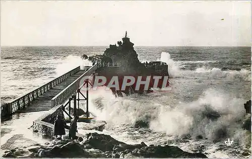 Cartes postales Biarritz Rocher de la Vierge