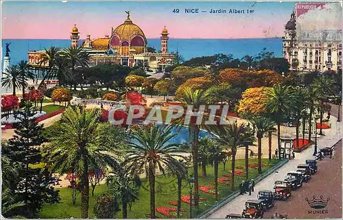 Cartes postales Nice Jardin Albert 1er