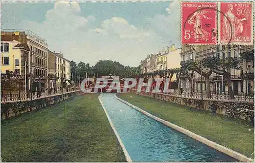 Cartes postales Perpignan Pyr Or Les Quais Vauban et Sadi Carnot