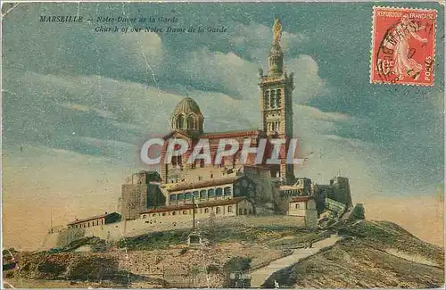 Cartes postales Marseille Notre Dame de la Garde