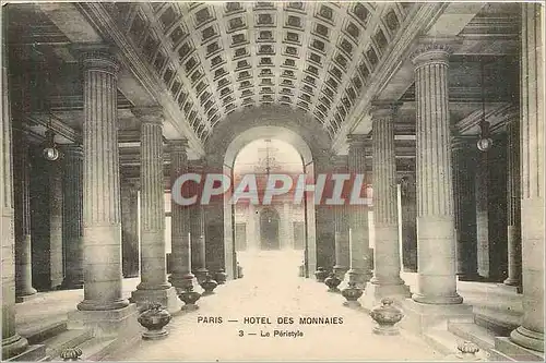 Cartes postales Paris Hotel des Monnaies Le Peristyle