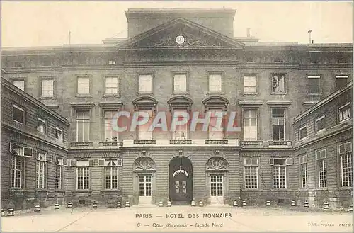 Ansichtskarte AK Paris Hotel des Monnaies Cour d'Honneur facade Nord