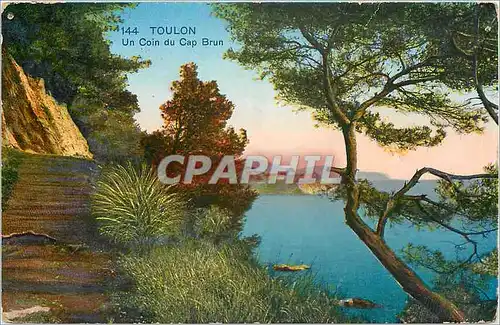 Cartes postales Toulon Un Coin du Cap Brun