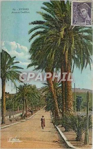 Cartes postales Hyeres Avenue Godillot