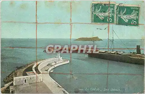 Cartes postales La Ciotat Les Jetees Bateau