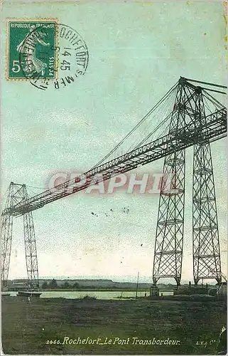 Cartes postales Rochefort le Pont Transbordeur