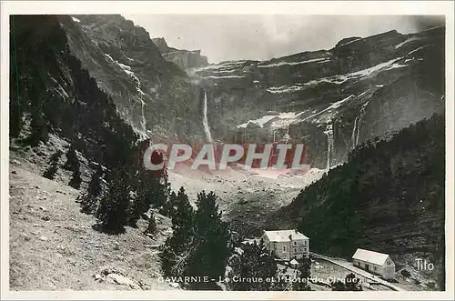 Cartes postales Gavarnie Le Cirque et l'Hotel du Cirque