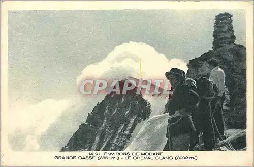 Cartes postales Environs de Modane Grande Casse Le Cheval Blanc