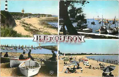 Cartes postales moderne Ile d'Oleron Phare Bateaux